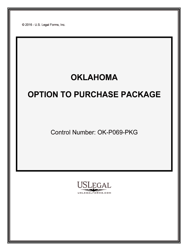 Control Number OK P069 PKG  Form