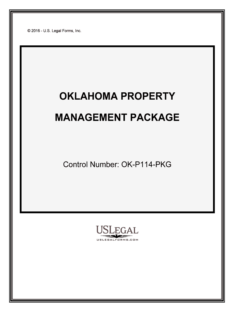 OKLAHOMA PROPERTY  Form