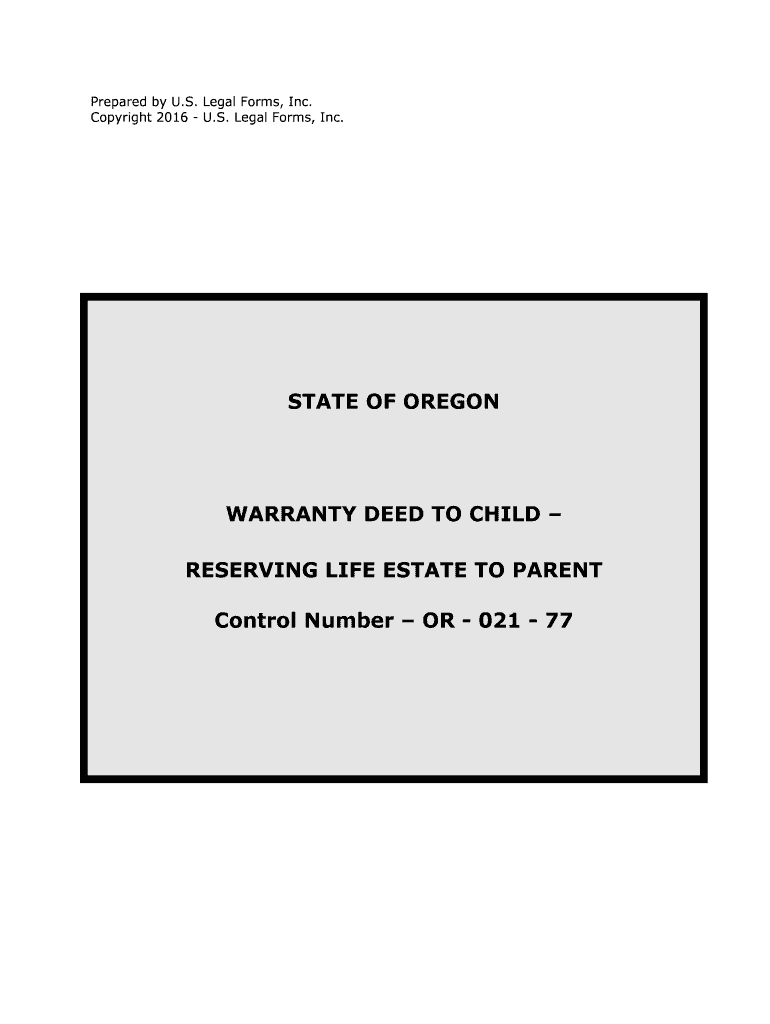 Control Number or 021 77  Form