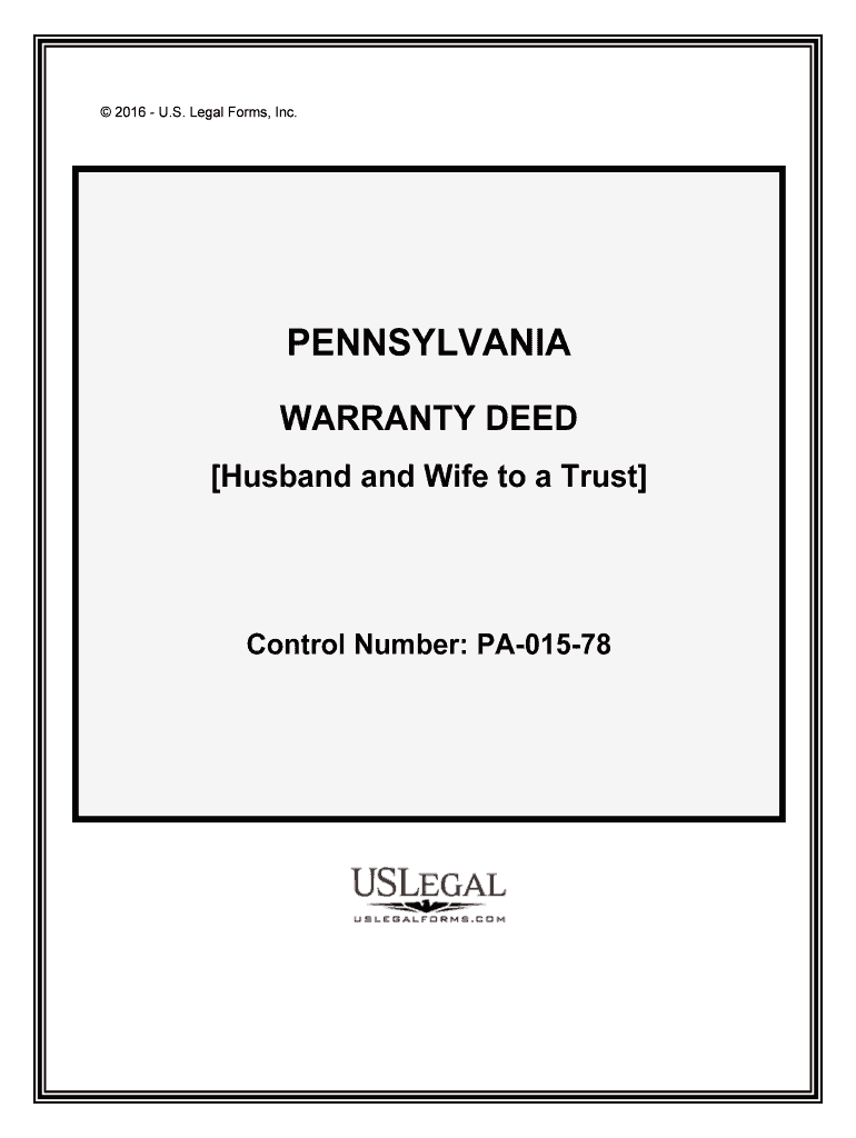 Control Number PA 015 78  Form