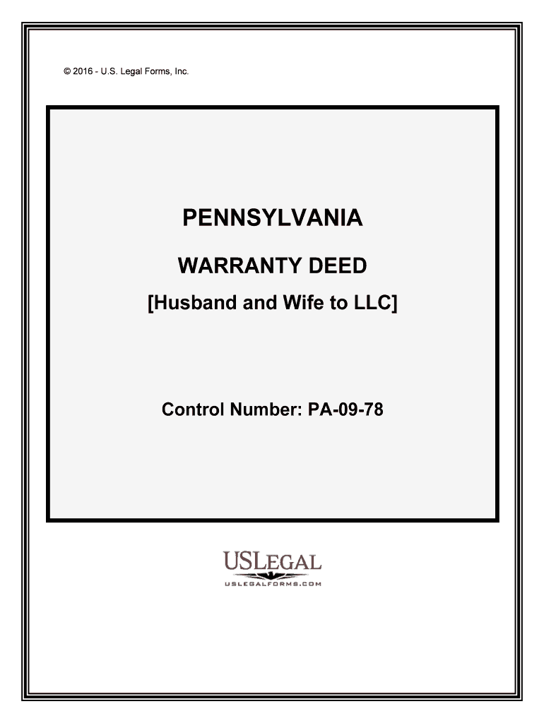 Control Number PA 09 78  Form