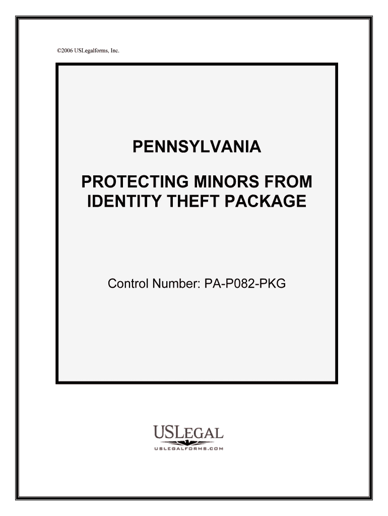 Control Number PA P082 PKG  Form