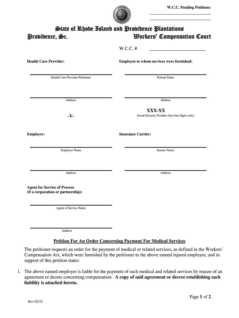 Supreme Court Rhode Island Courts RI Gov  Form