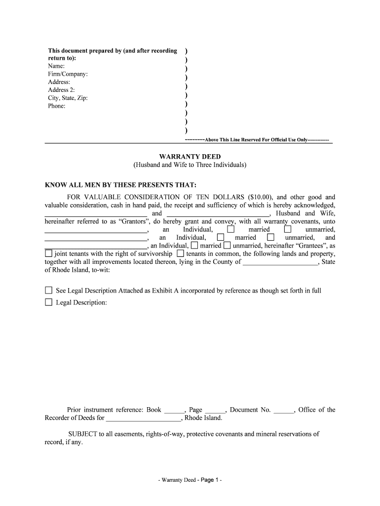 Unmarried, Hereinafter Grantees, as  Form