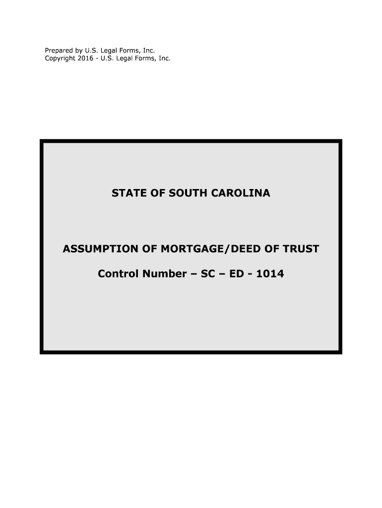 ASSUMPTION of MORTGAGEDEED of TRUST  Form