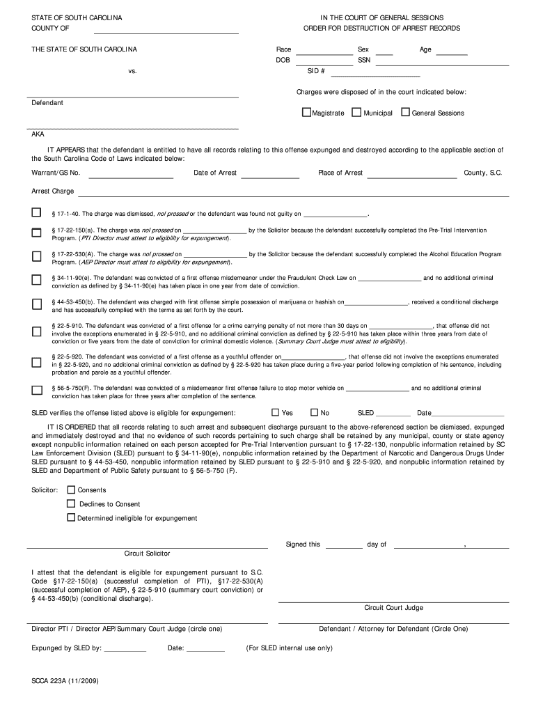 Charges Were Disposed of in the Court Indicated below  Form