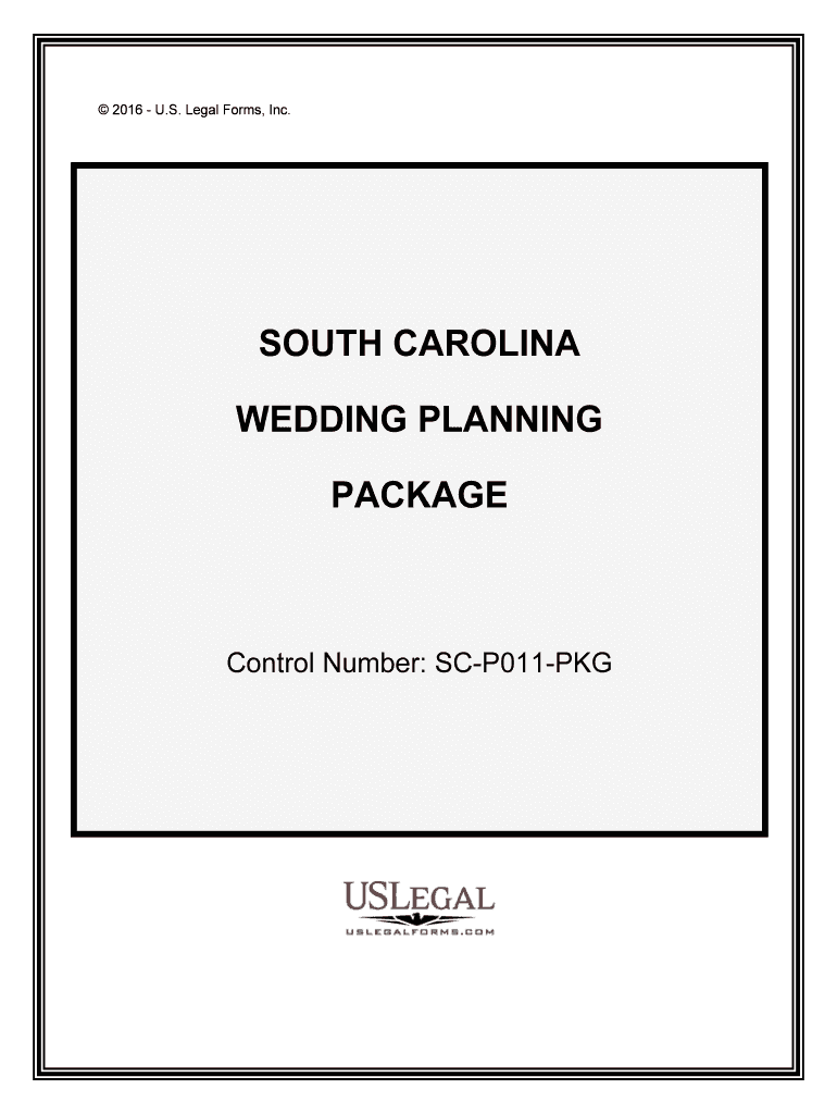 Control Number SC P011 PKG  Form