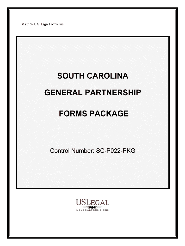 Control Number SC P022 PKG  Form