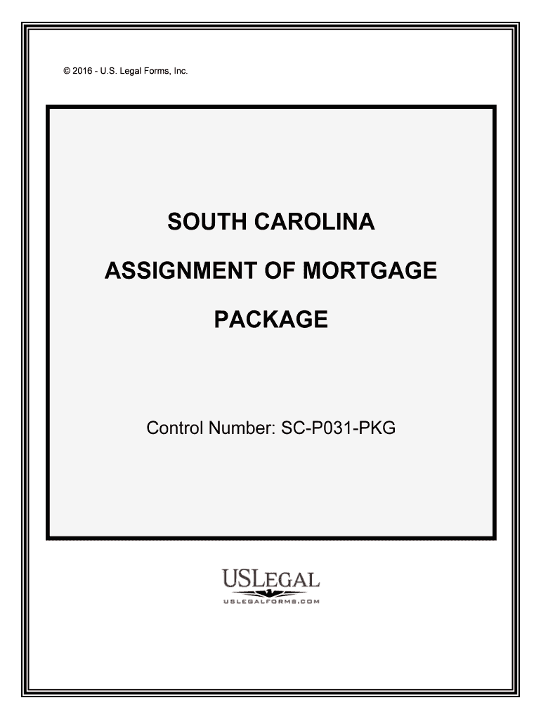 Control Number SC P031 PKG  Form