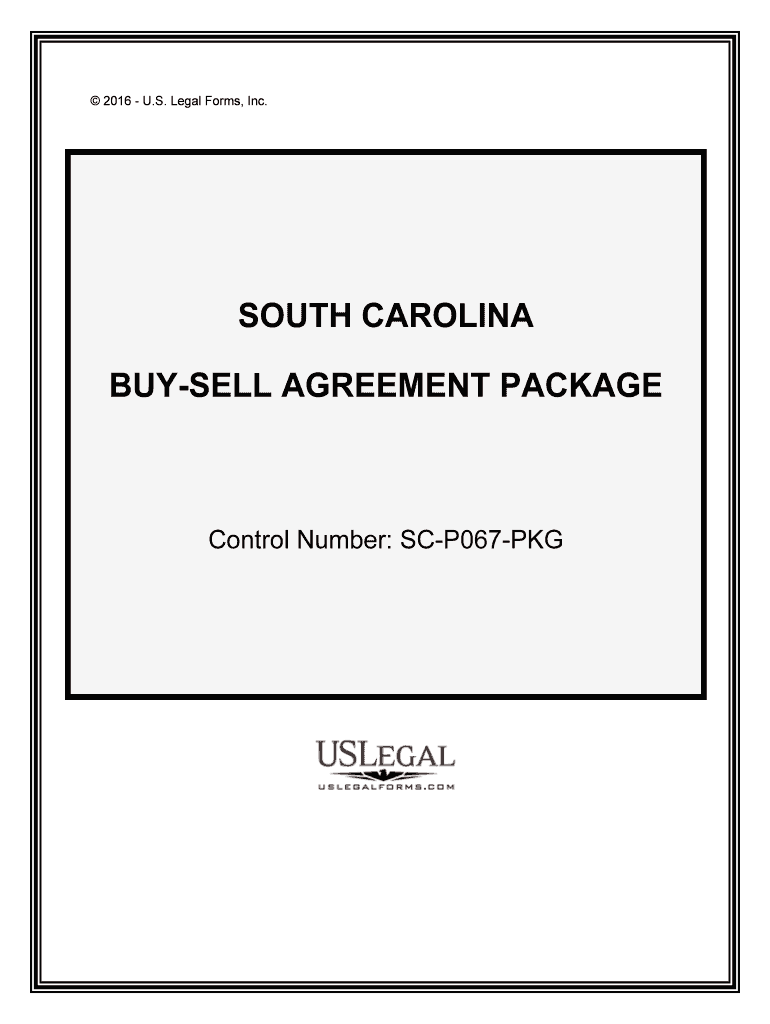 Control Number SC P067 PKG  Form