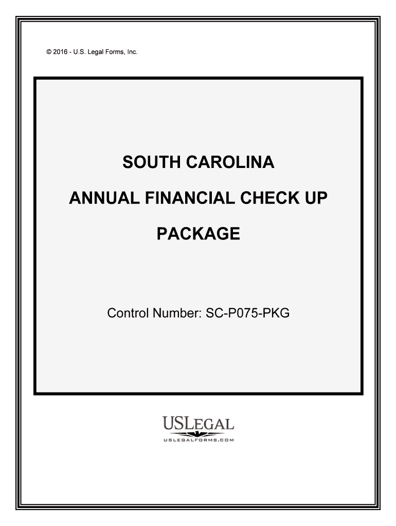 Control Number SC P075 PKG  Form