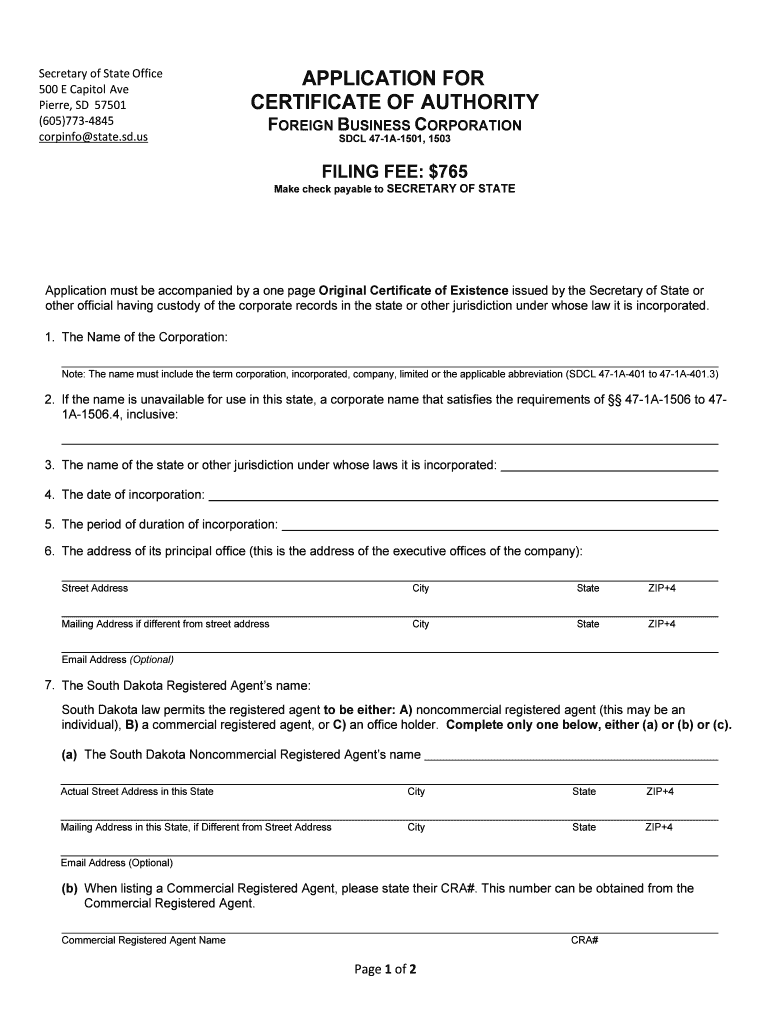 FILING FEE $765  Form