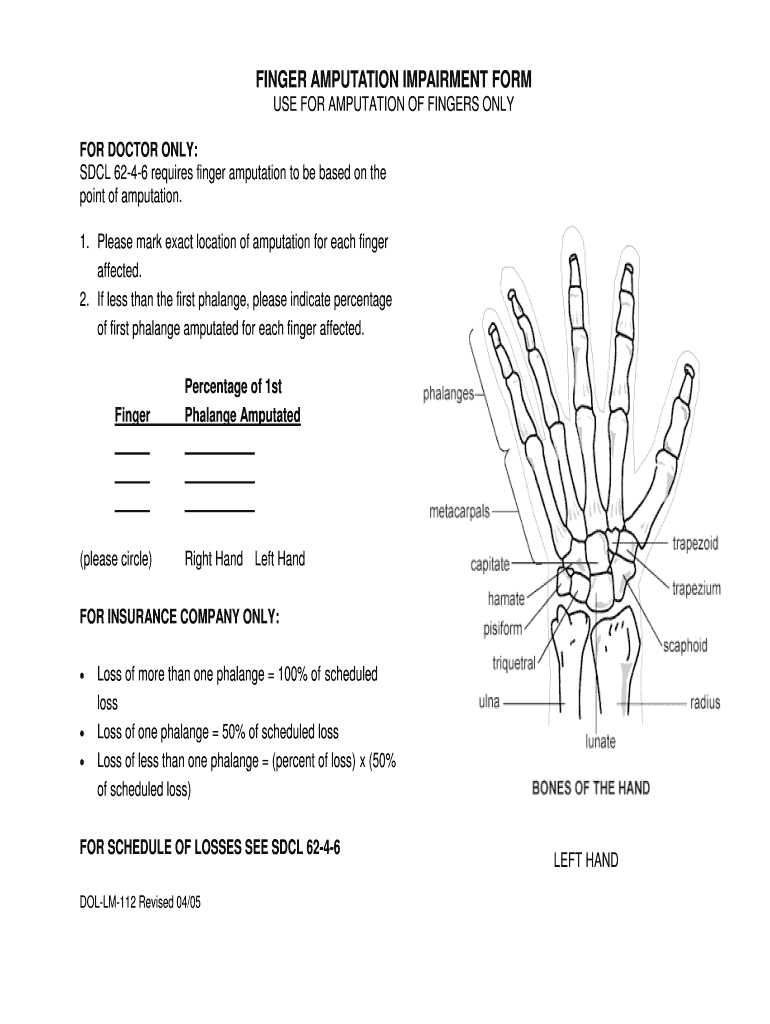 Form 112 Finger Amp Pub