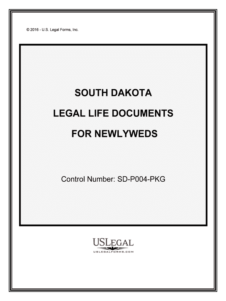 Control Number SD P004 PKG  Form