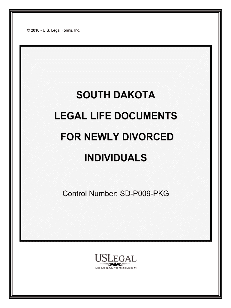Control Number SD P009 PKG  Form