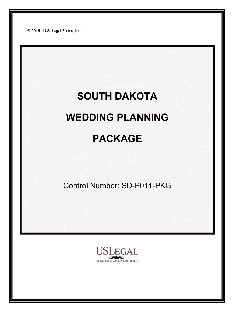 Control Number SD P011 PKG  Form