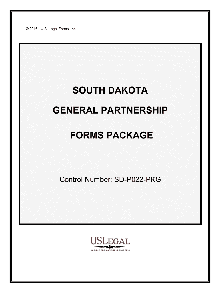 Control Number SD P022 PKG  Form