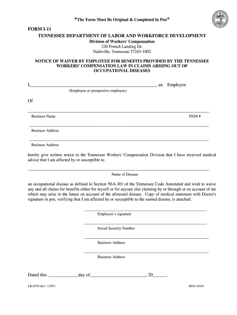 Department Labor Workers Compensation Forms