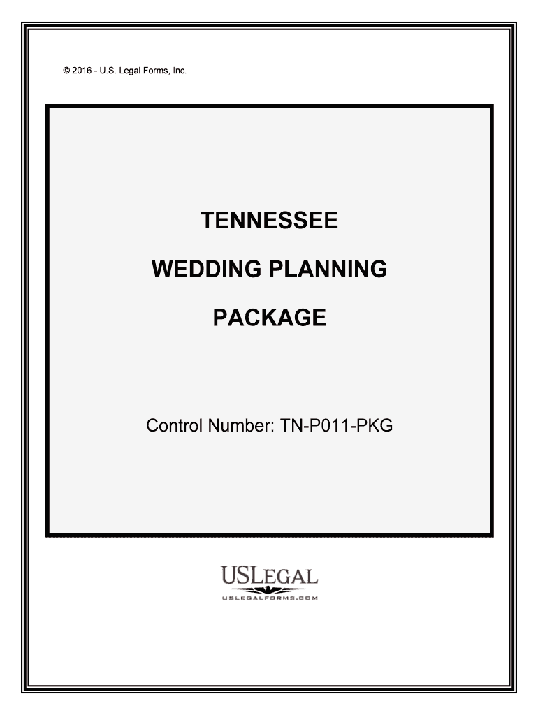 Control Number TN P011 PKG  Form