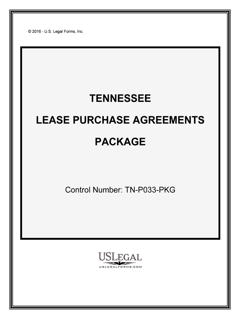 Control Number TN P033 PKG  Form