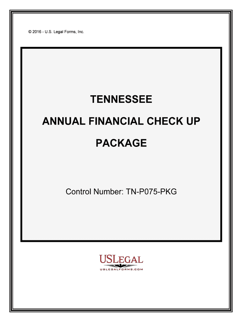 Control Number TN P075 PKG  Form