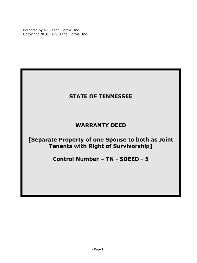 Tennessee Warranty Deed FormsDeeds Com
