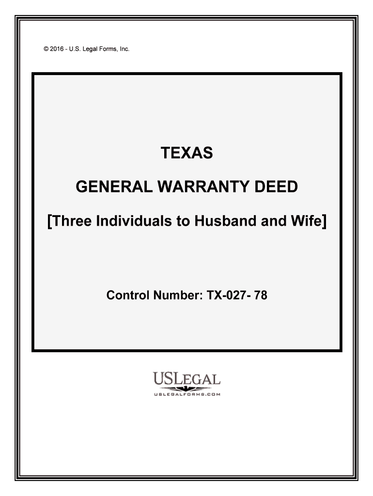 Texas Deed Forms General Warranty, Quit Claim, &amp;amp; Special
