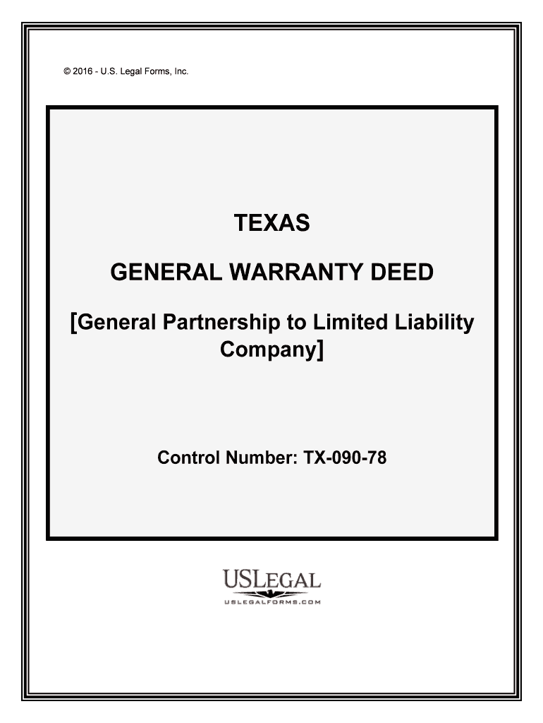 General Partnership to Limited Liability  Form