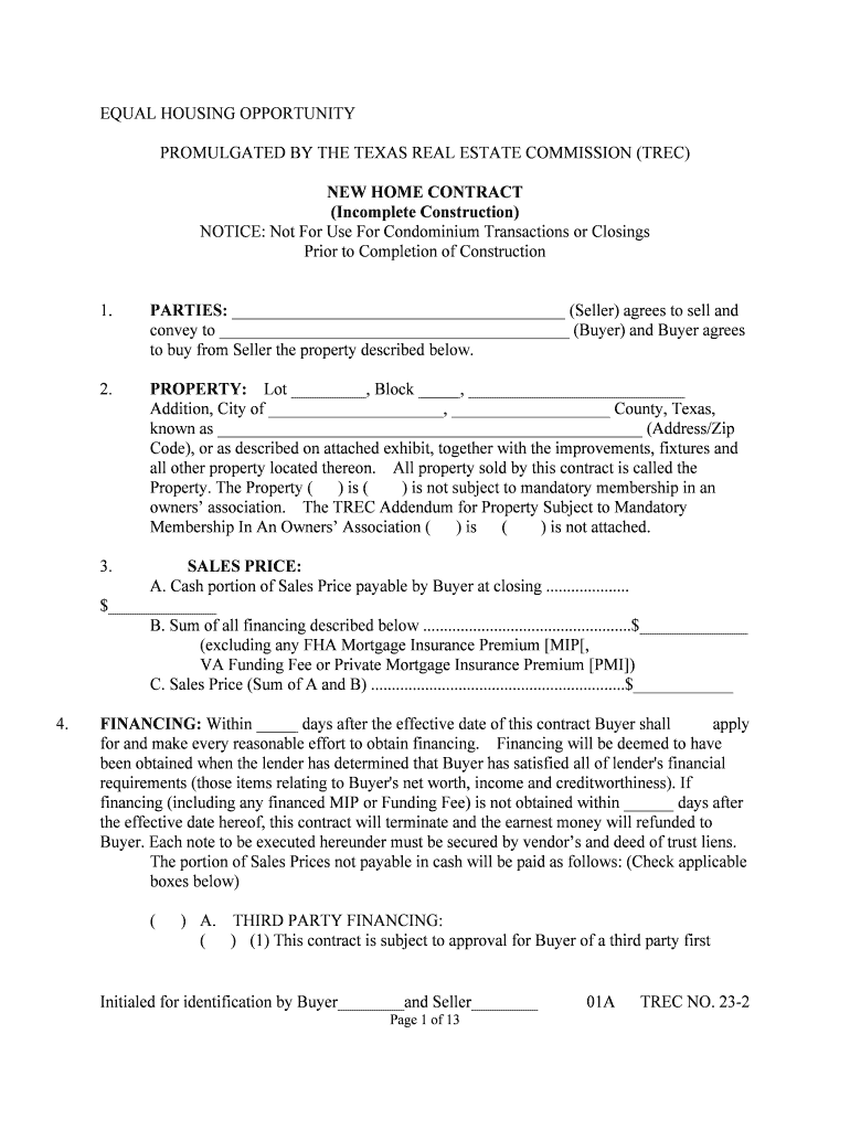 NOTICE Not for Use for Condominium Transactions or Closings  Form