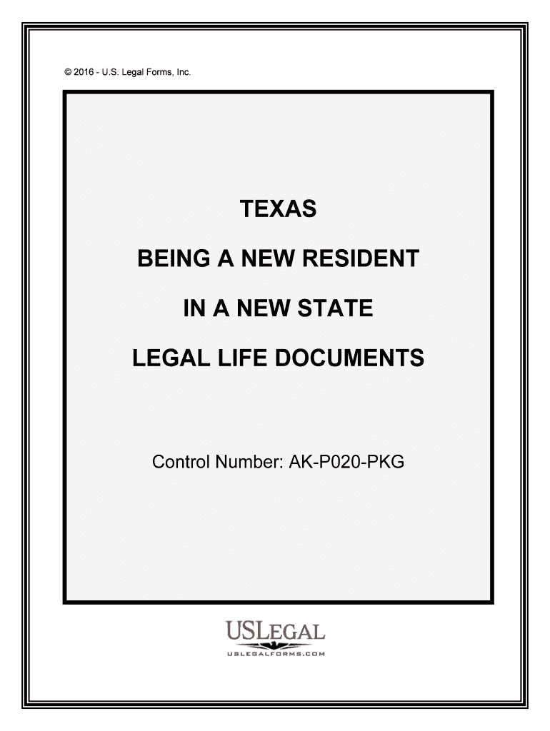 Fill and Sign the This Package is an Important Tool to Help You Organize Your Legal Affairs After Relocating Form