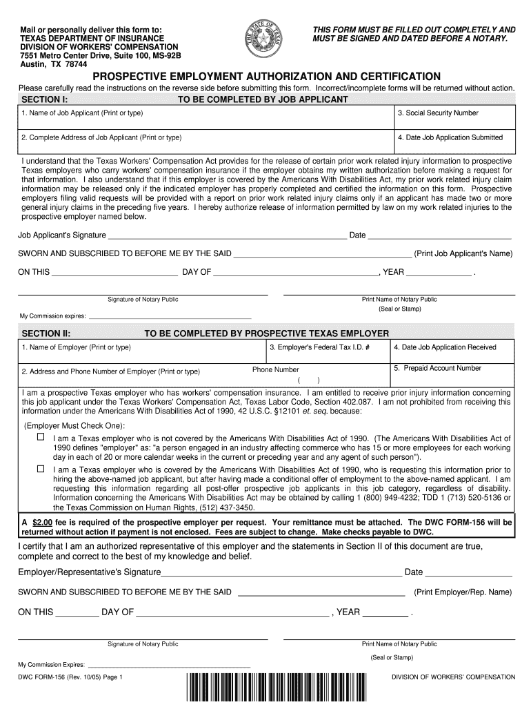 Texas Department of Insurance Attorney Fee Processing  Form