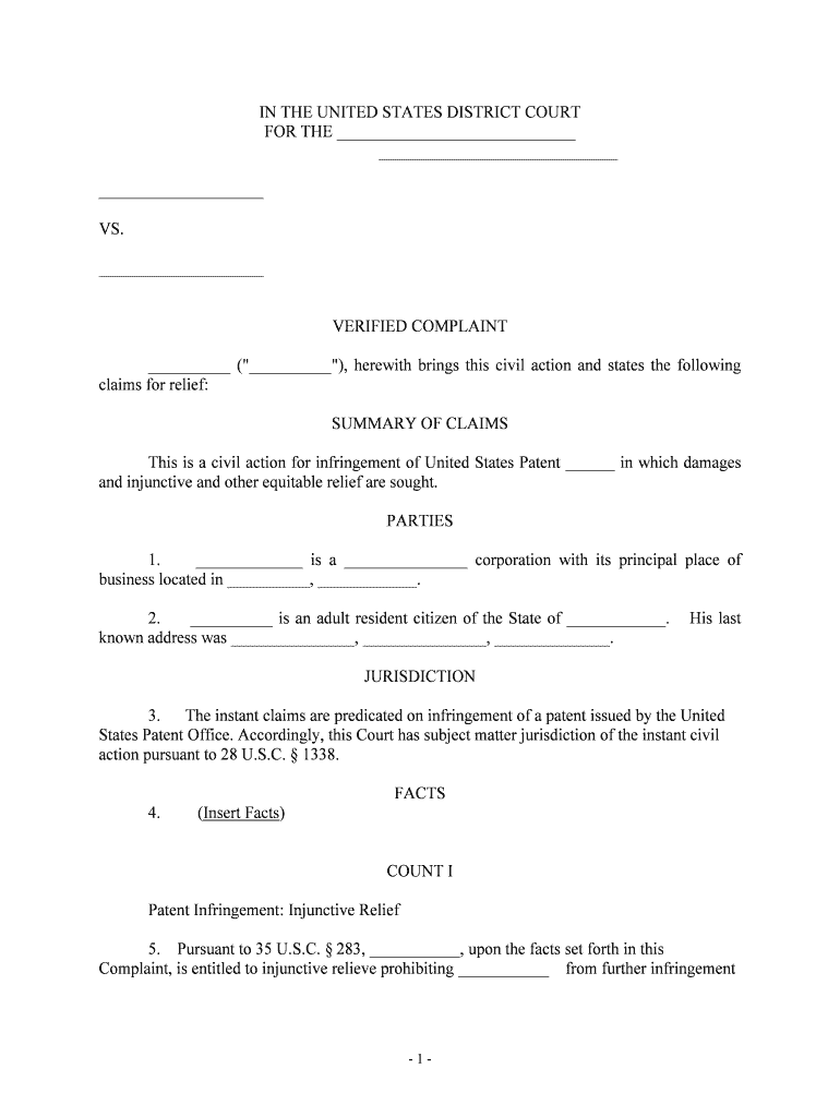 Revised 7819 Page 1 of 3 UNITED STATES DISTRICT  Form