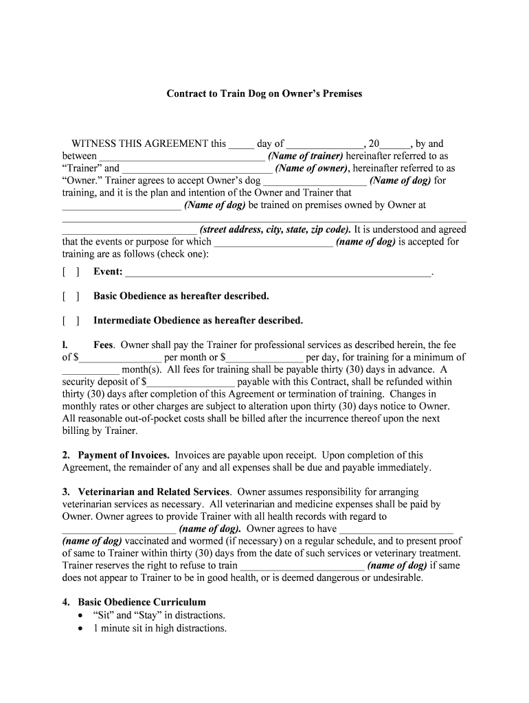 SAMPLE TRAINING AGREEMENT on Theday of  Form