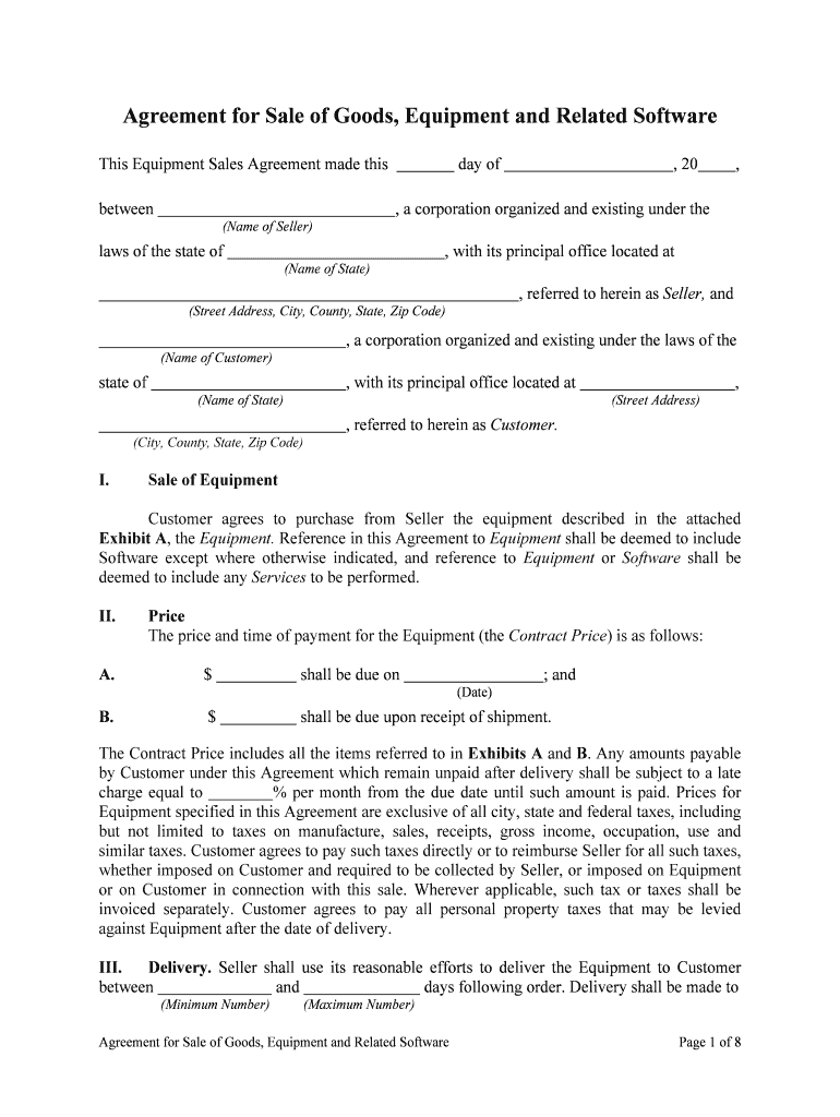 Fill and Sign the Sales Contract Template Get Free Sample Form