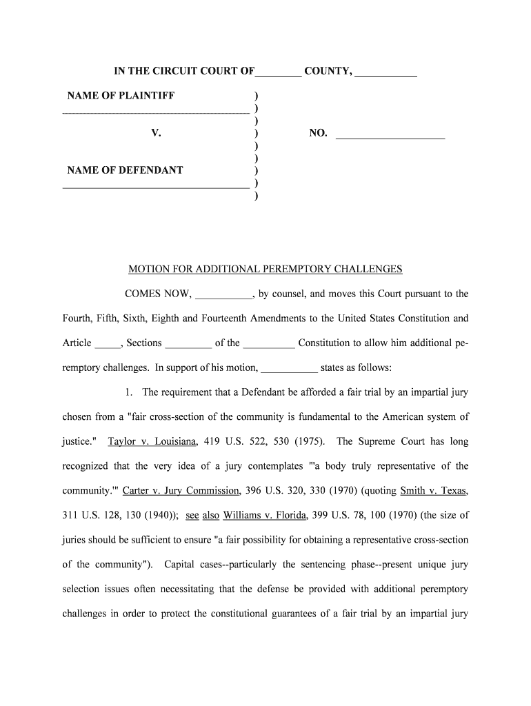 Code of Laws Title 14 Chapter 7 Juries and Jurors in  Form