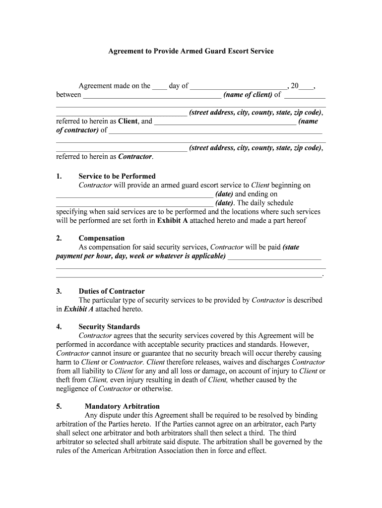 THIS AGREEMENT for SERVICE Agreement Loudoun  Form