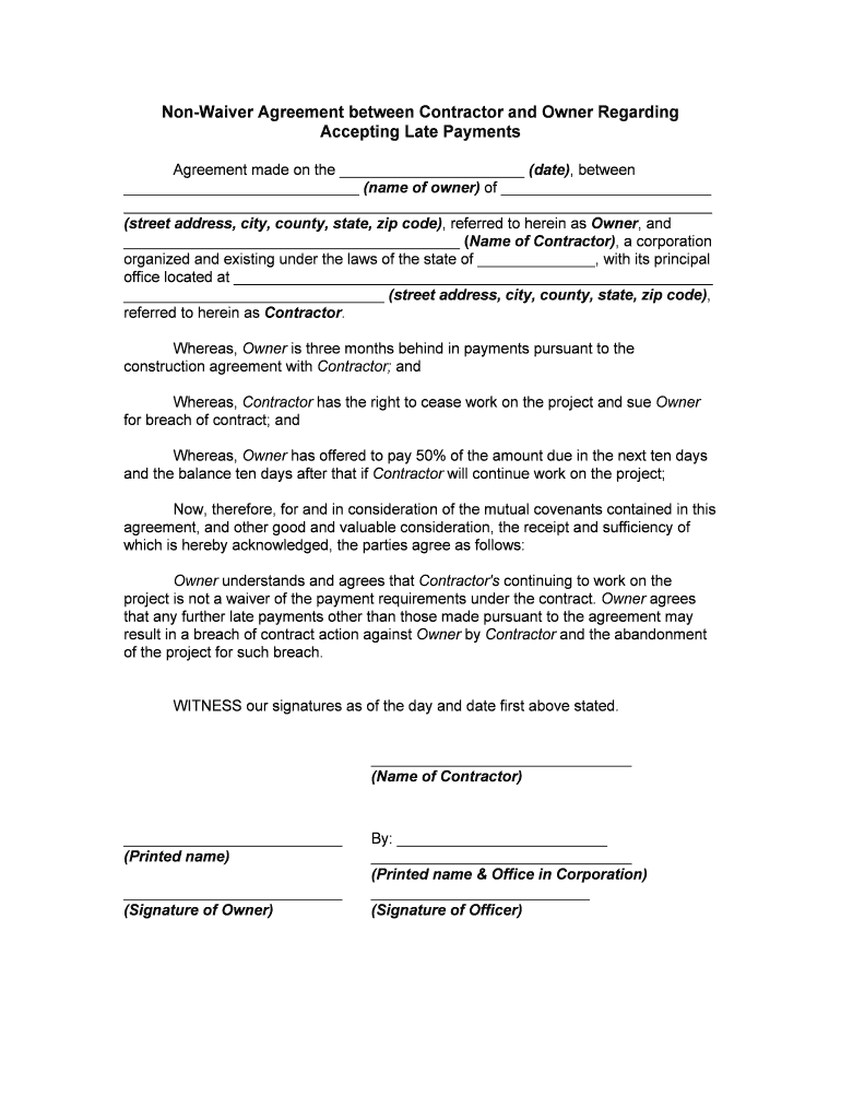 COMMENTARY to OWNERS RIDER to STANDARD FORM of AGREEMENT