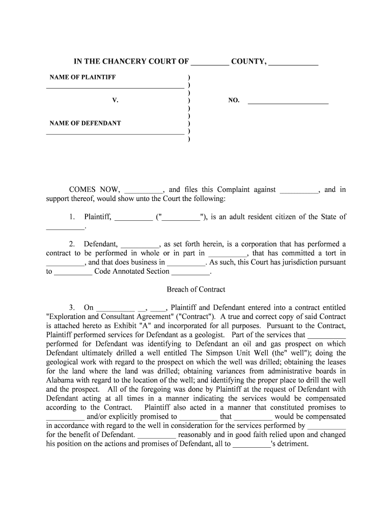 No COMES NOW the Plaintiff by and through Her Attorney  Form