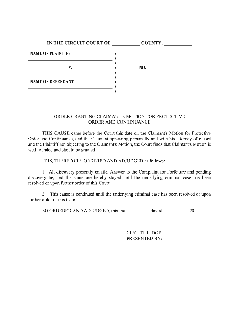 Original Court Approved, SCAO 1st Copy Plaintiff STATE  Form