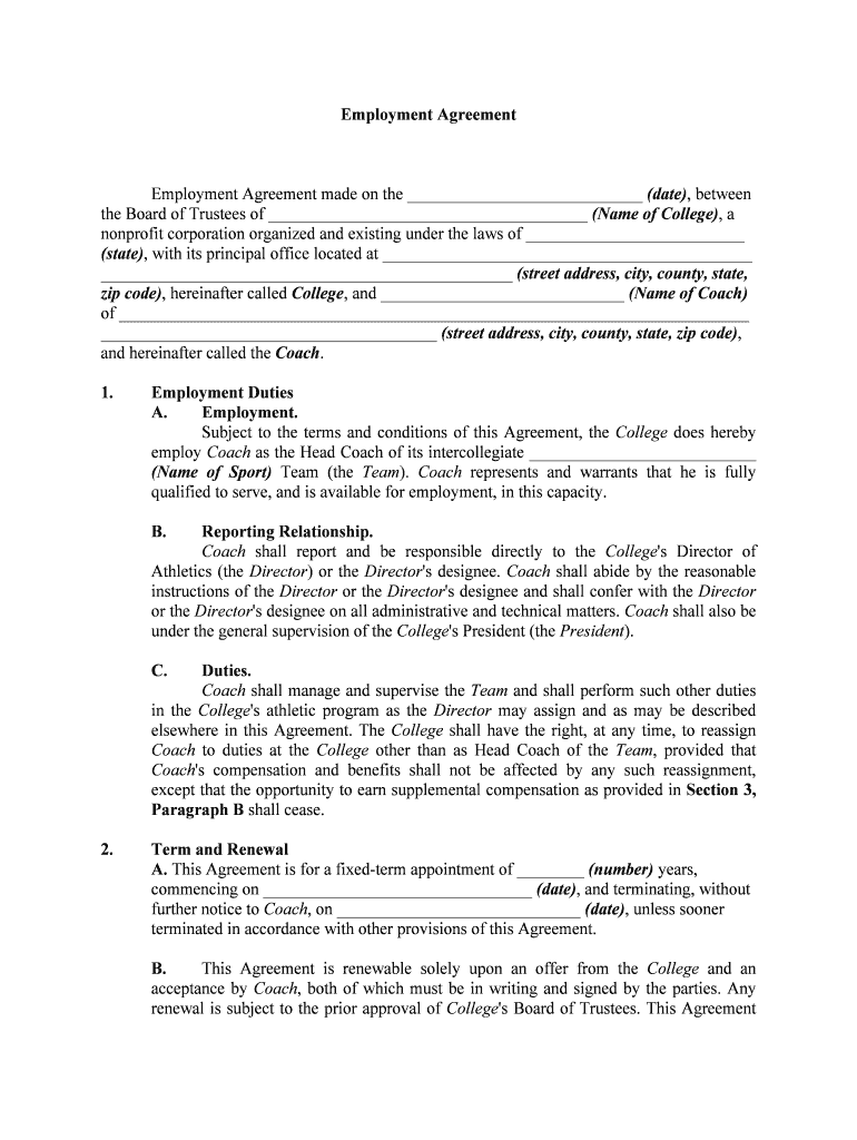 Sample Contract for Self Employed Musicians  Form