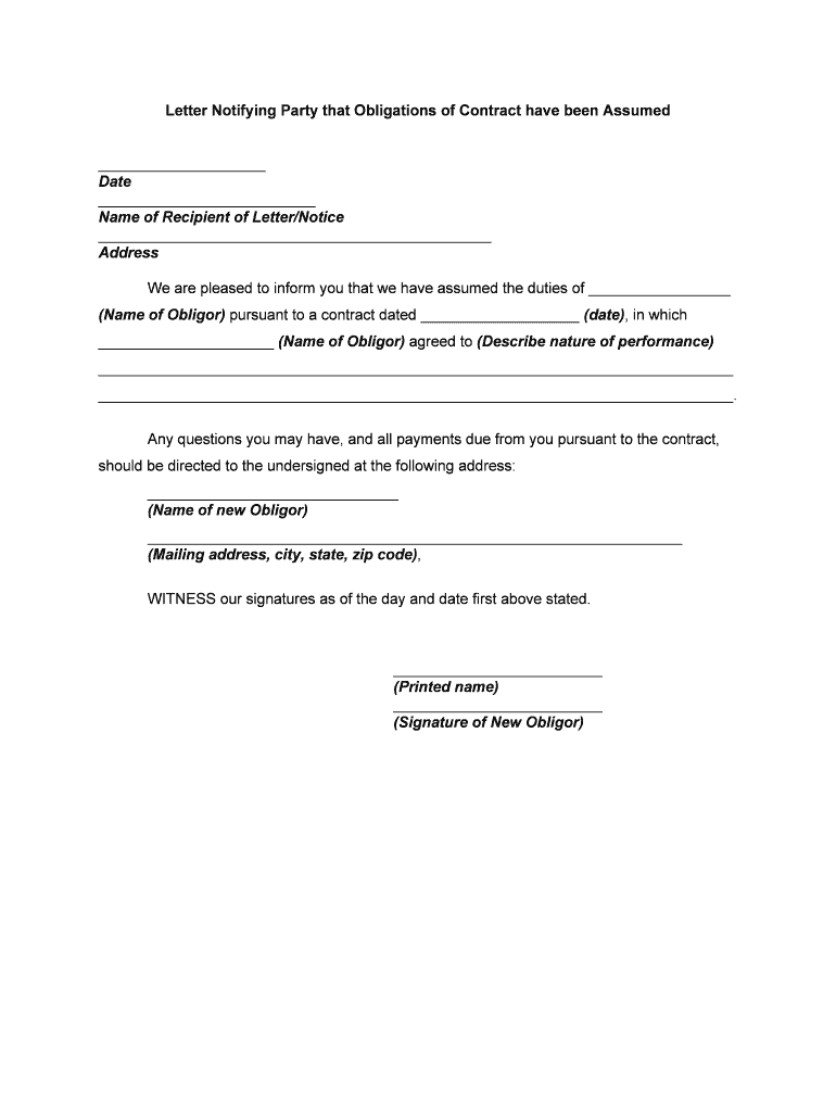 Letter of Notice of a Cancellation of a Contract Sample  Form