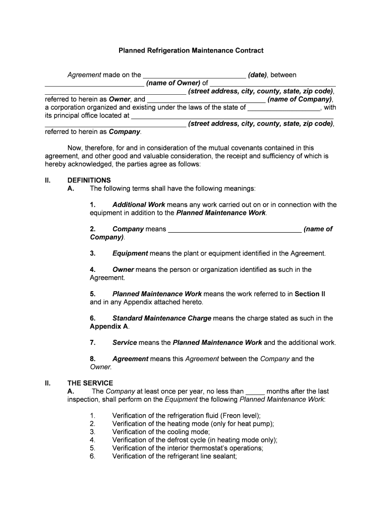 RFP#824Refrigeration and Maintenance Montclair State  Form