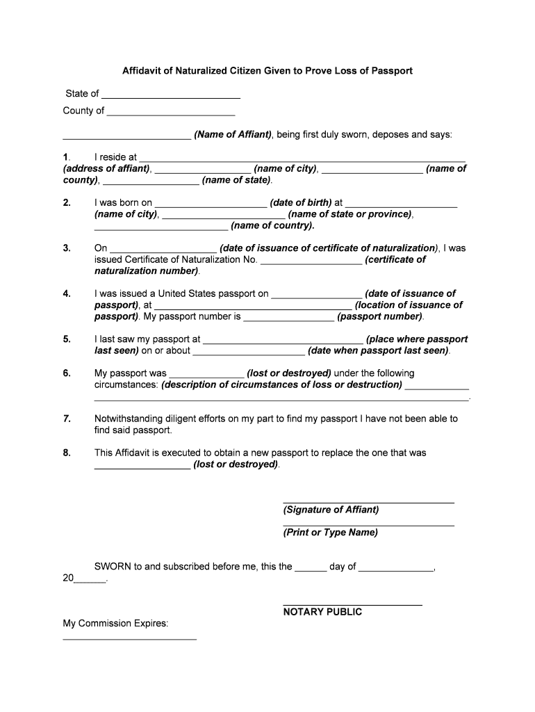 How to Write an Affidavit a 10 Step Checklist Sample  Form