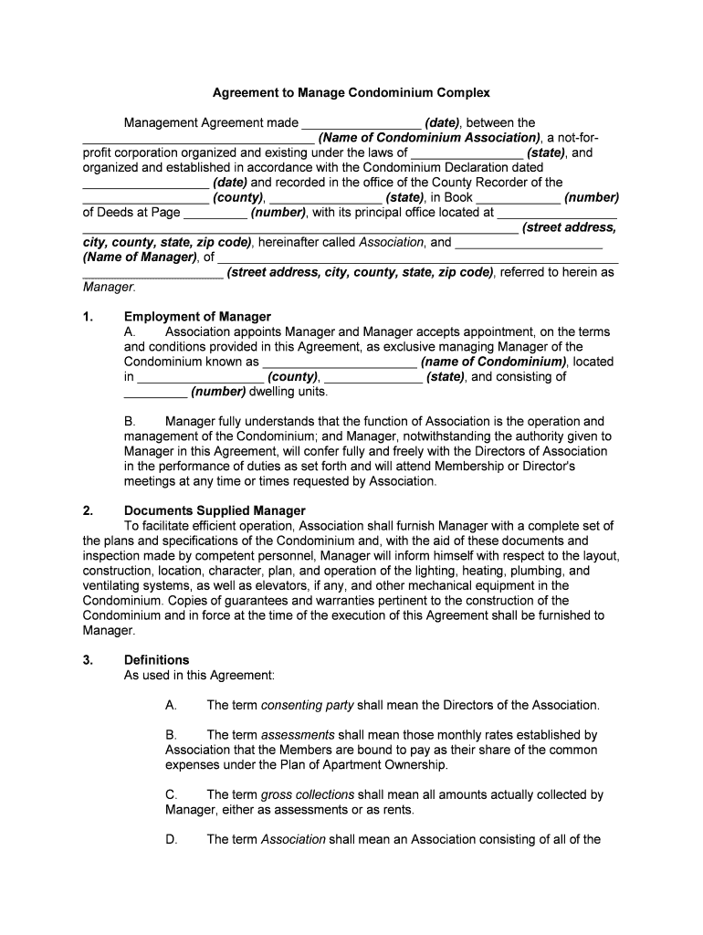 Condominium Unit Owner Rights and Responsibilities  Form