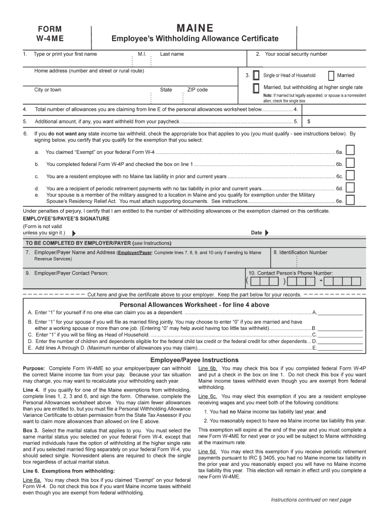  Me Form Fill 2019