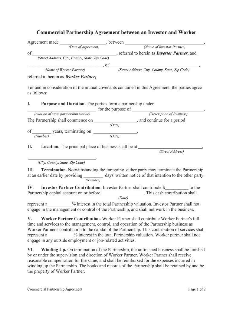 INVESTMENT AGREEMENT Relating to COMPANY NAME  Form