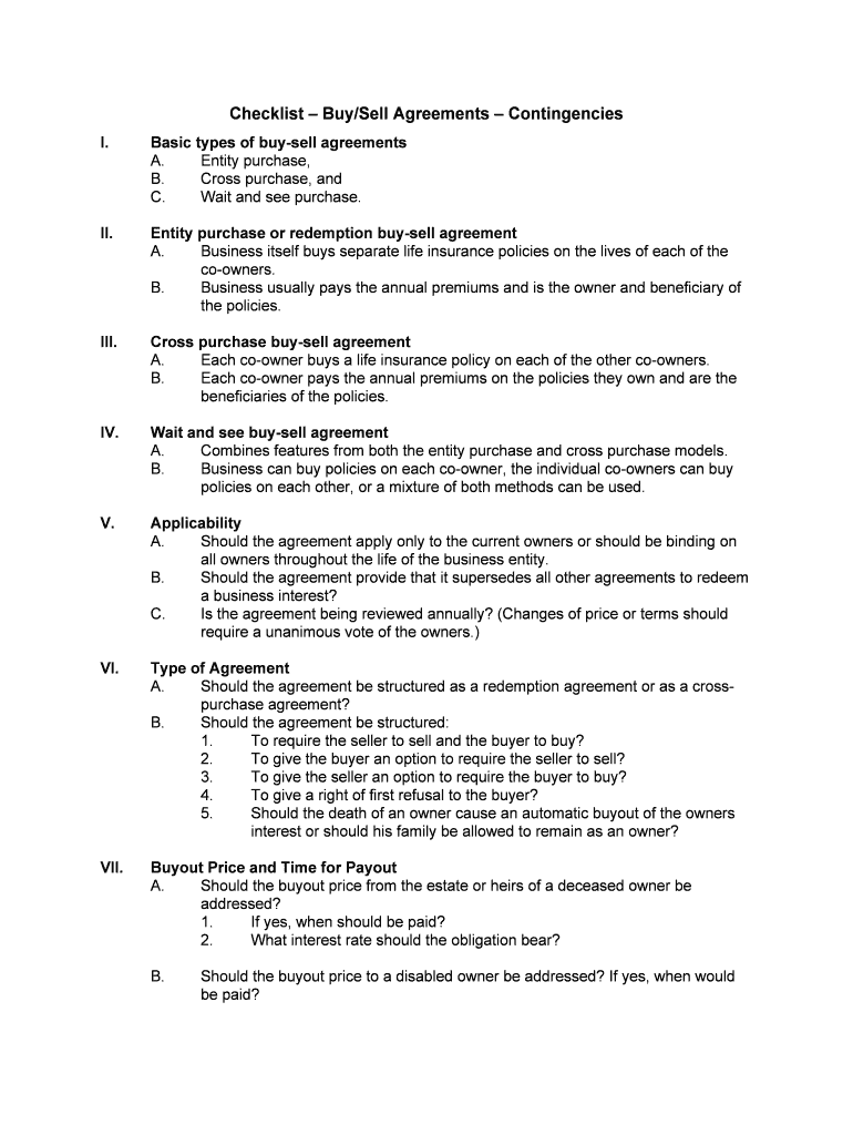 Fill and Sign the Entity Purchase Buy Sell Agreement Ferris Financial Llc Form