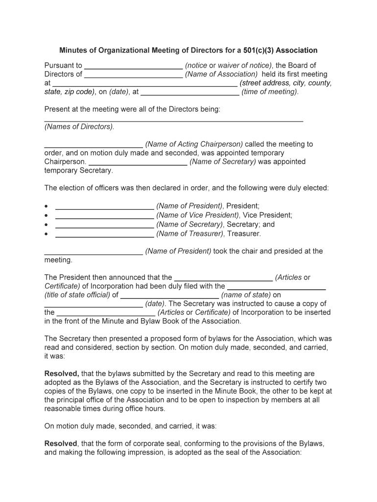 Title 13 B, 406 Powers of Incorporators; Organizational  Form