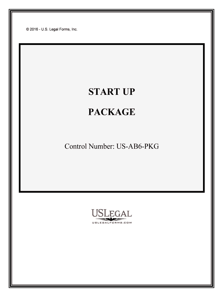 Control Number US AB6 PKG  Form