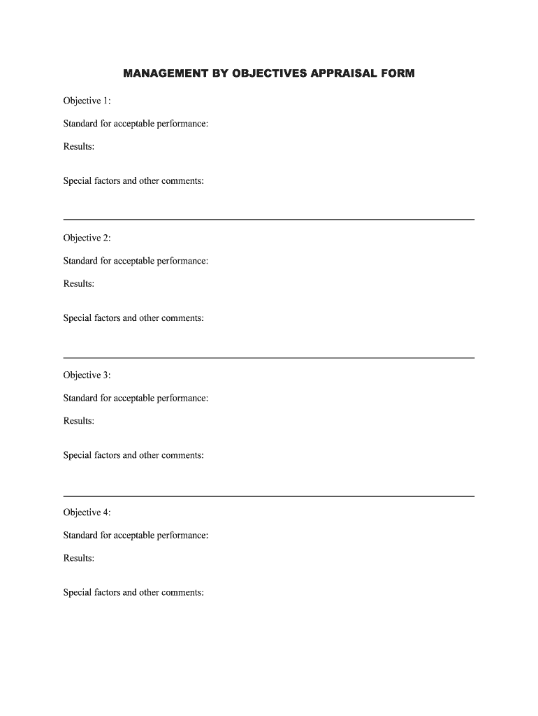 Performance Objective Criteria DCIPS